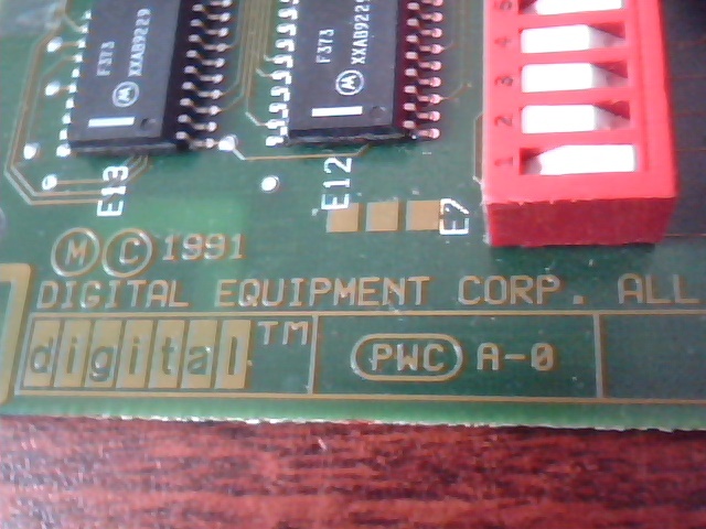 5019590-01 DEC Ethernetworks Turbo Twisted Pair Network Board ISA Card Vintage - image 4