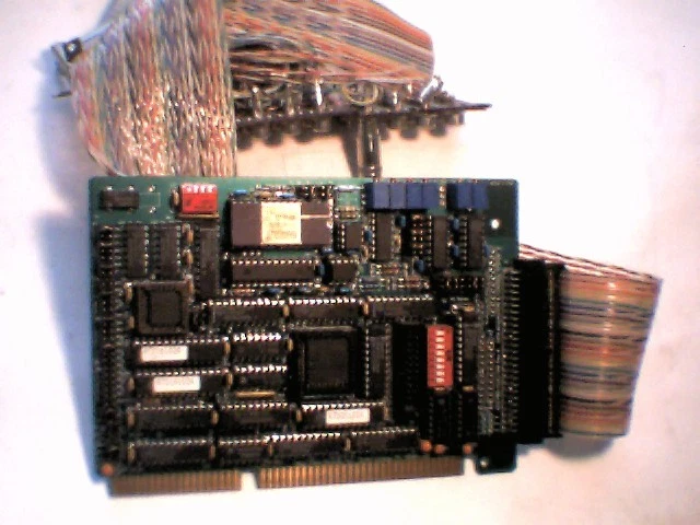 RTD AD2700/ADA2700 Real Time Devices ISA card DAQ vintage N82C55A-2 AD678JD