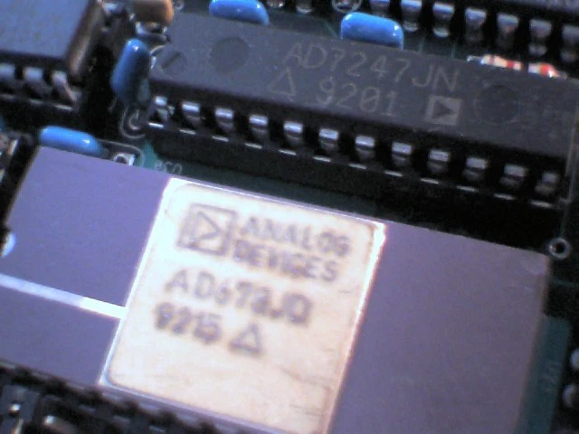 RTD AD2700/ADA2700 Real Time Devices ISA card DAQ vintage N82C55A-2 AD678JD - image 7