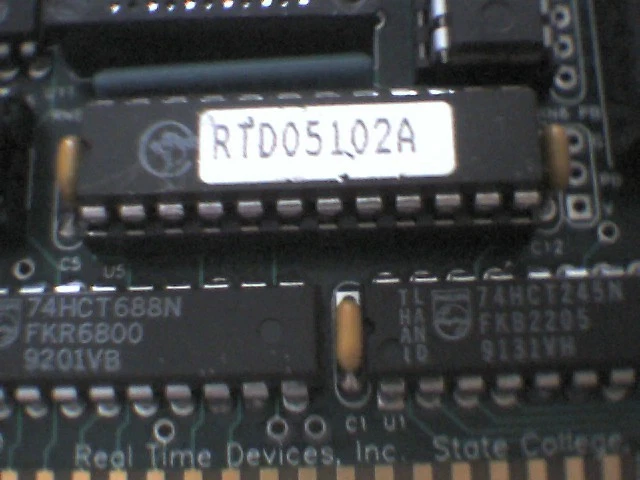 RTD AD2700/ADA2700 Real Time Devices ISA card DAQ vintage N82C55A-2 AD678JD - image 10