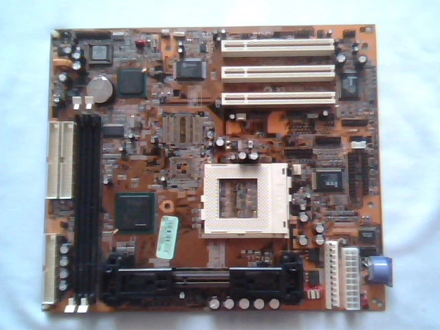 M766LRT-DUAL 810-A3 Motherboard ATX ISA Slot1 Celeron