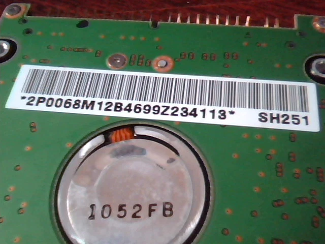 2.5 in Hard Disk Drive Hitachi DK23BA-10 091YMK AJ100 10GB - image 5