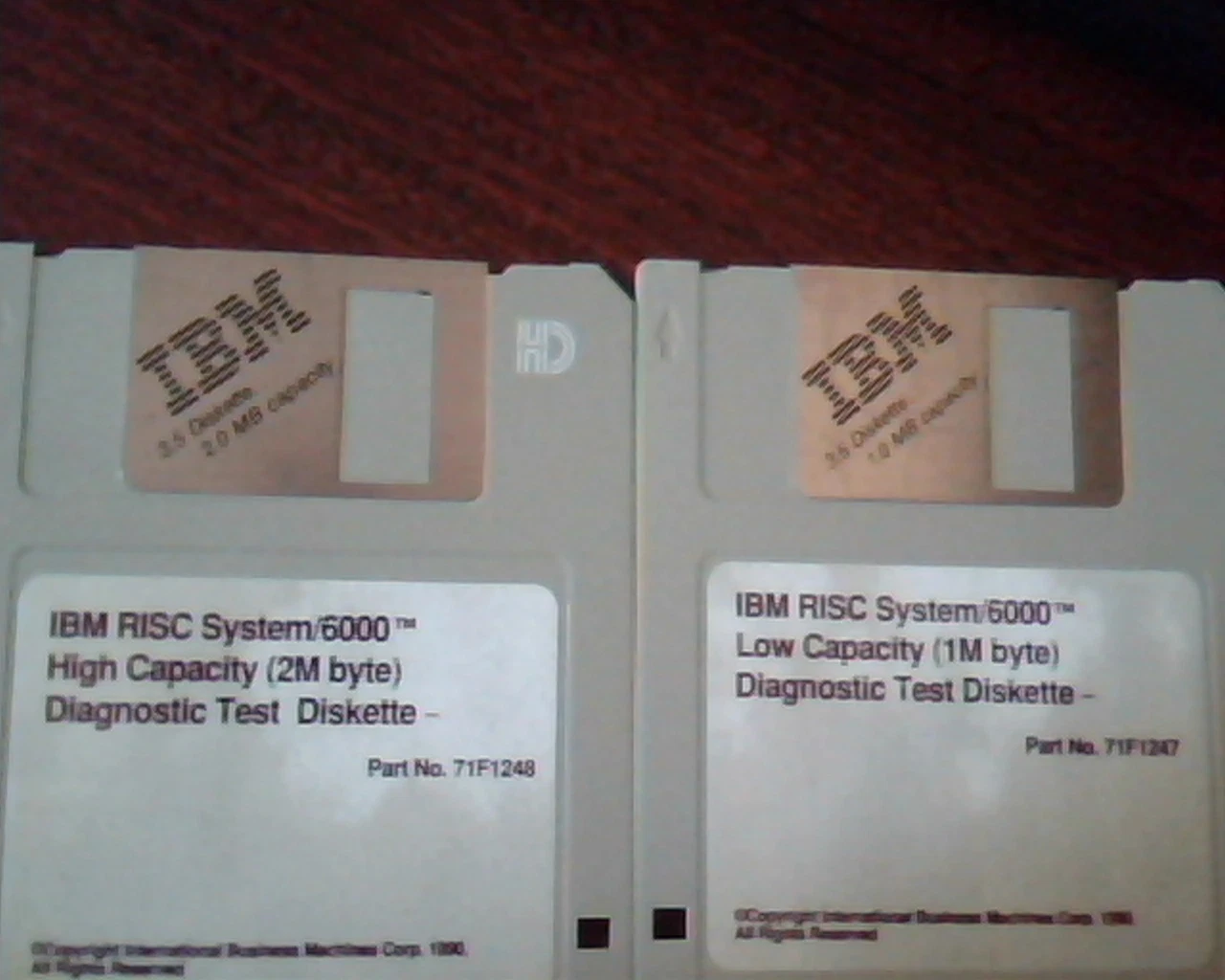 IBM RISC System/6000 POWERstation server Operator Guide Manual Program Diskette - image 2