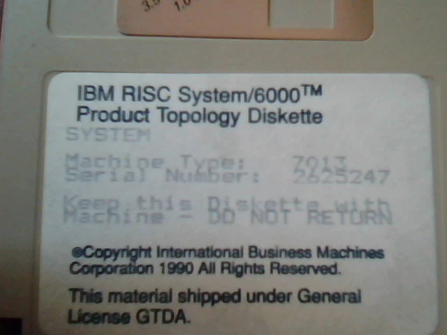 IBM RISC System/6000 POWERstation server Operator Guide Manual Program Diskette - image 8