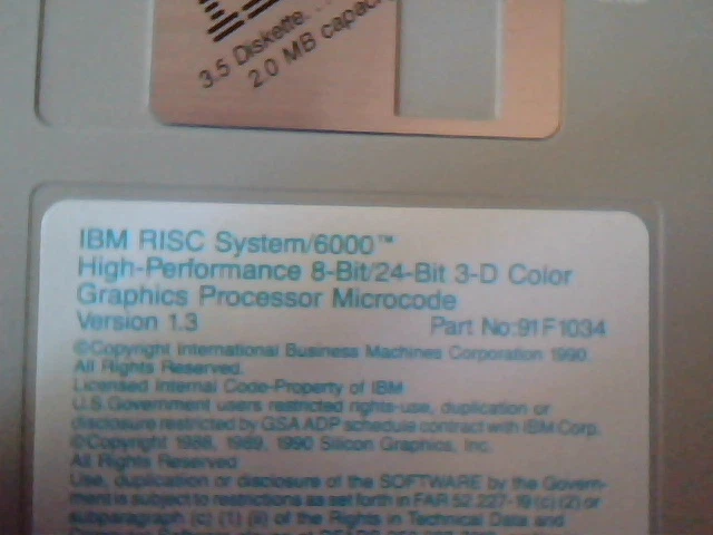 IBM RISC System/6000 POWERstation server Operator Guide Manual Program Diskette - image 9
