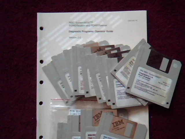 IBM RISC System/6000 POWERstation server Operator Guide Manual Program Diskette - image 10