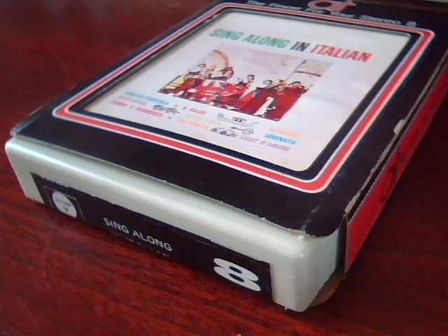 Sing Along In Italian 8 tape track Altone 1092 - image 5