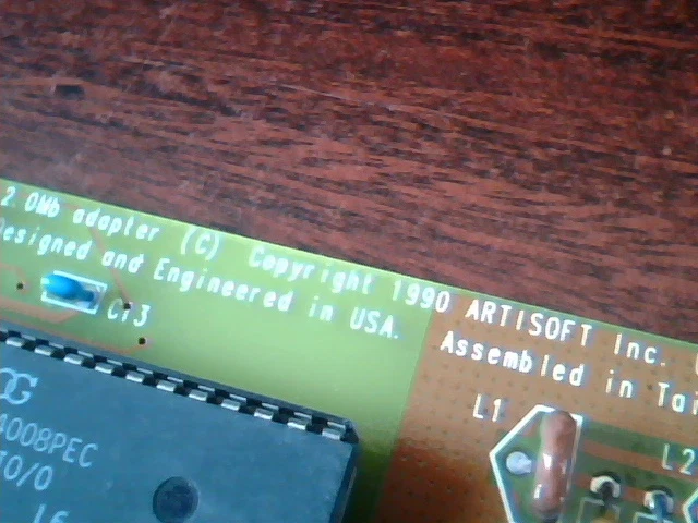 LANtastic 2Mbps 2.0Mb ISA Serial Network Card V3.11 - image 3