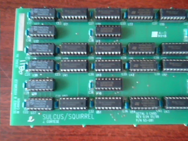 Octal II Card SULCUS Squirrel POS D71051C 8-Port Serial - image 4