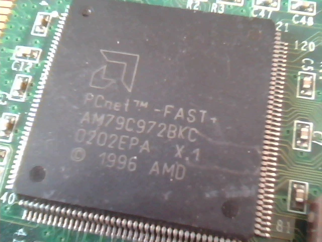 ALLIED TELESYN AT-2700FTX/ST NIC Card 845-04313 10/100 - image 2