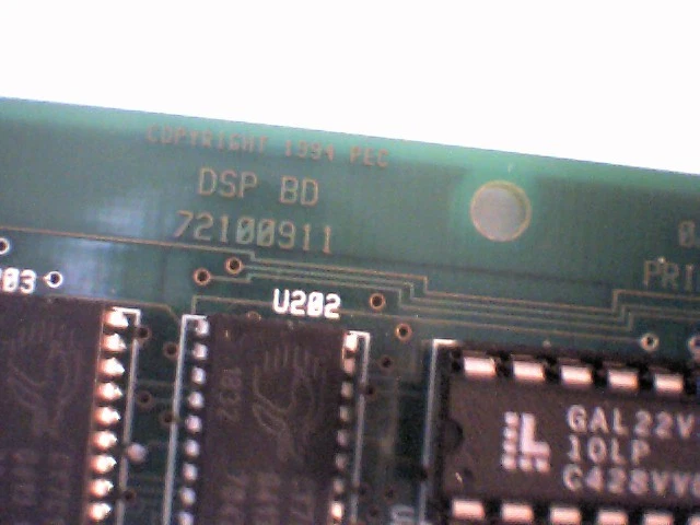 PEC Peavey Electronics Corporation DSP BD Board quad 56002 DAQ Vintage ISA Card - image 8