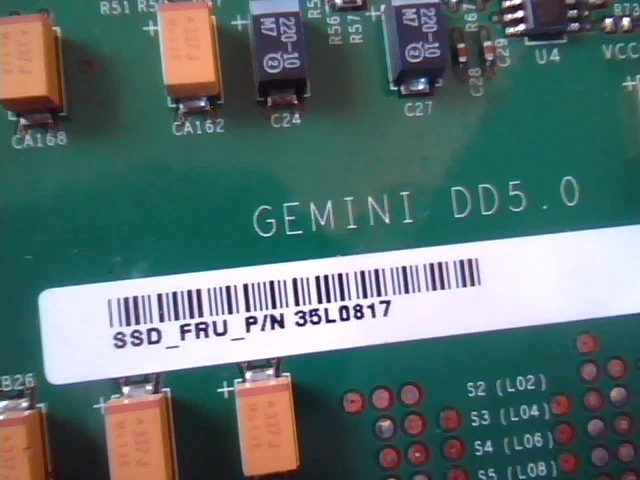 07L9196 IBM Dual CPU Card 35L0817 Gemini DD5.0 - image 6
