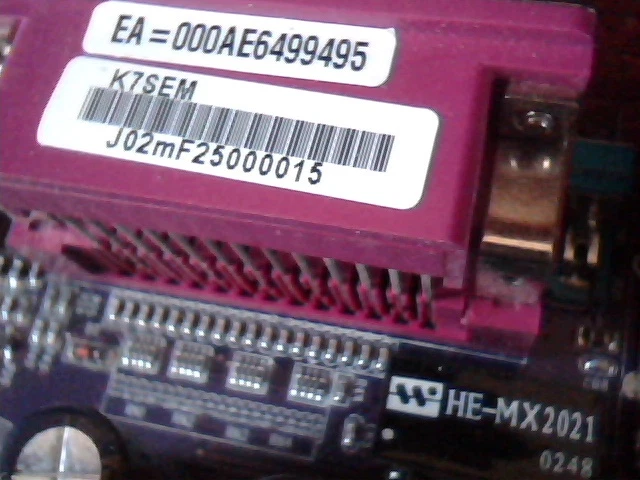 ECS K7SEM 3.0C Motherboard Duron 950 SocketA Socket462 - image 5