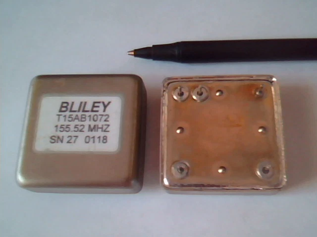 Bliley 155.52 MHz Crystal Cont'd Oscillator T15AB1072