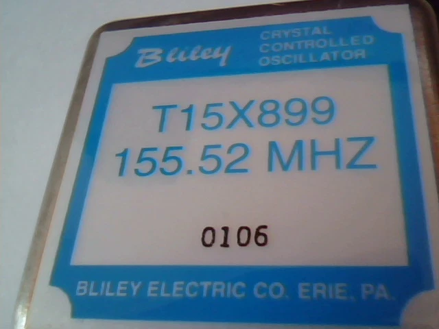 Bliley 155.52 MHz Crystal Controlled Oscillator T15X899 - image 2