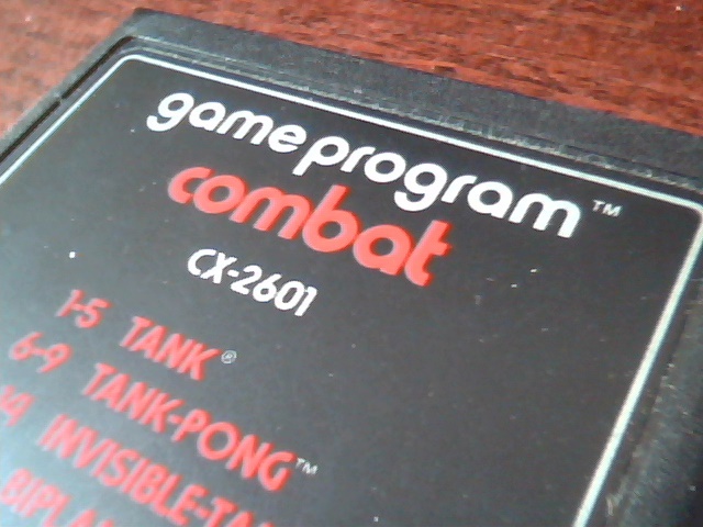 Atari - Combat - Game Program Cartridge CX-2601 Tank Pong Biplane etc. - image 2