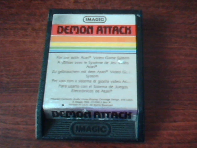 Imagic - Demon Attack - Video Game Cartridge Atari 1982 720101-2