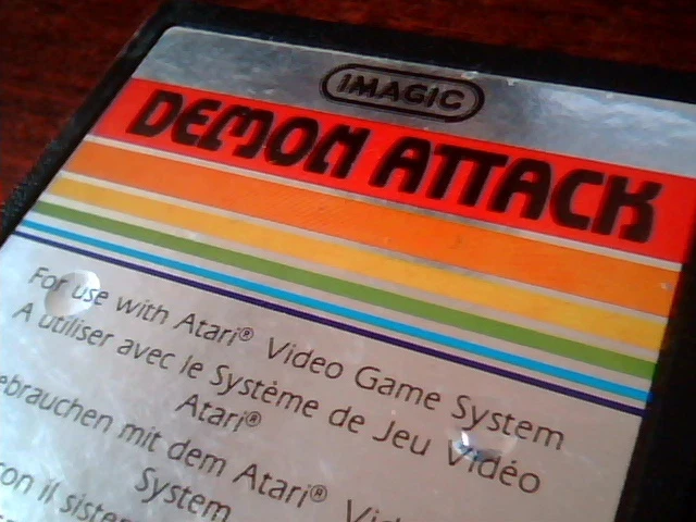 Imagic - Demon Attack - Video Game Cartridge Atari 1982 720101-2 - image 2