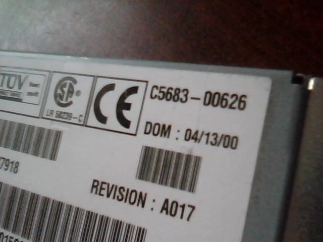 SCSI DAT Tape Drive SUN 390-0028-02 HP C5683-00626 DDS4 40GB SCSI LVD A017 - image 4