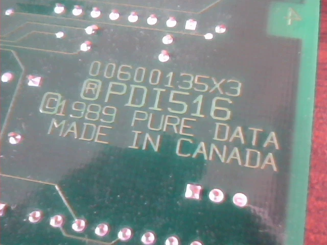 PureData PDI516 ARCnet Card 16-bit ISA - image 4