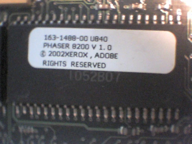 671-5304-01 XEROX PHASER 8200 MAIN BOARD Circuit Controller Ethernet Parallel - image 5