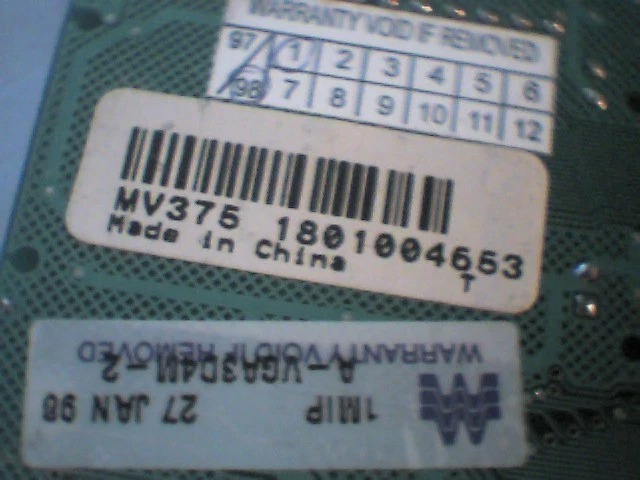 PCI Video card S3 3D ViRGE MV375 4MB BNX8400-00-00 VGA Power Graphics - image 7