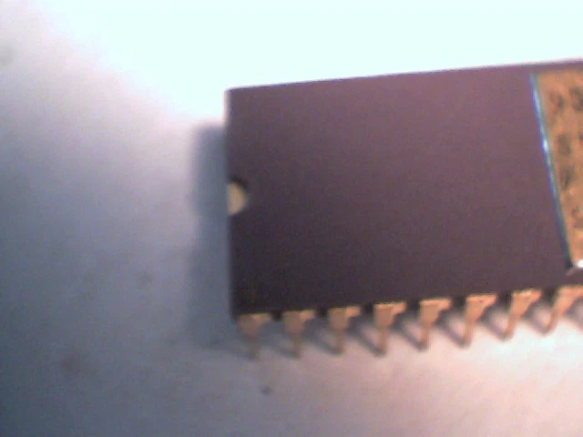 Rare computer chip 95831-05 SL90044 1978 Gold Plated Purple Ceramic vintage old - image 3