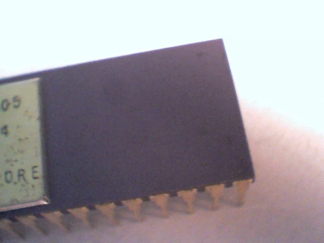 Rare computer chip 95831-05 SL90044 1978 Gold Plated Purple Ceramic vintage old - image 5