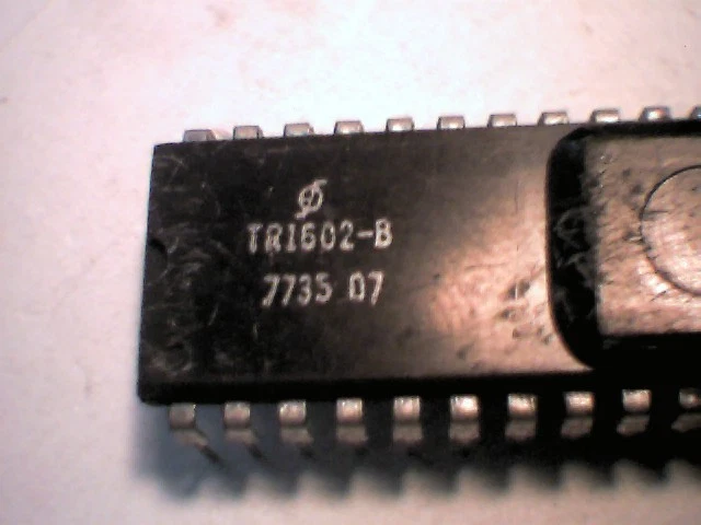 Rare computer chip TRI502-B 1977 UART vintage old 40-pin - image 3