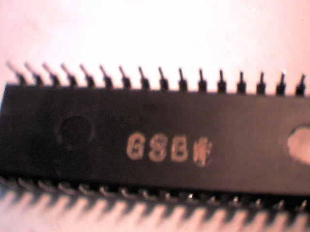 Rare computer chip Motorola 539P00011BU 1979 vintage old 40-pin - image 4