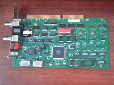 Wang Dual Coax Network Card 9754-1A 16-bit ISA 377-6102