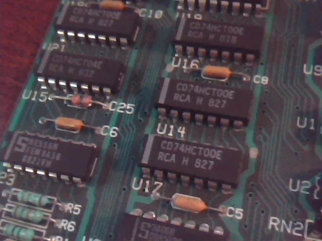 PcARC 580-0001 C1 ArcNet NIC 71-0961-002 8-bit ISA Card - image 4
