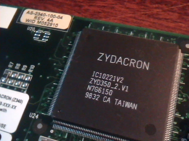 Intel TeamStation 701285-001 ADAPTR/T-STATIO Zydacron Z340 2340 PCi Card - image 2
