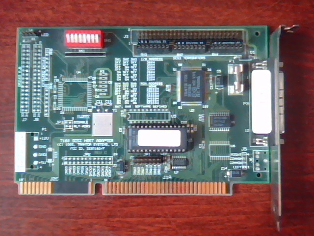 Trantor T160 SCSI Controller Card ISA NEC 50-pin 25-pin