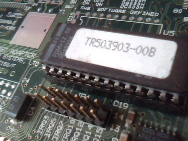 Trantor T160 SCSI Controller Card ISA NEC 50-pin 25-pin - image 2