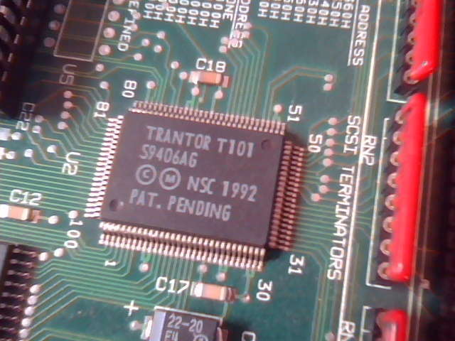 Trantor T160 SCSI Controller Card ISA NEC 50pin 25pin J - image 4