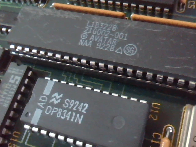 3270 Network Card 03-0033-D00 3031 8-bit ISA PC/ XT 18.867 - image 3