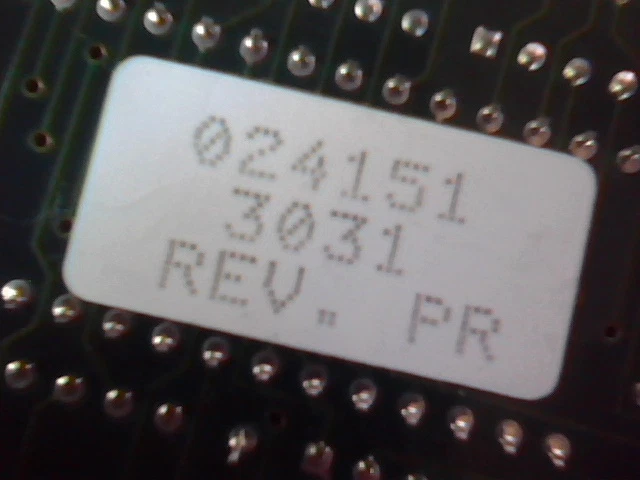 3270 Network Card 03-0033-D00 3031 8-bit ISA PC/ XT 18.867 - image 4