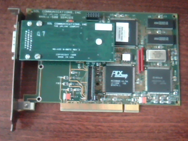 SDL WANic-500 PCI Card 6-0064 with RS-422 6-0072 Rev2