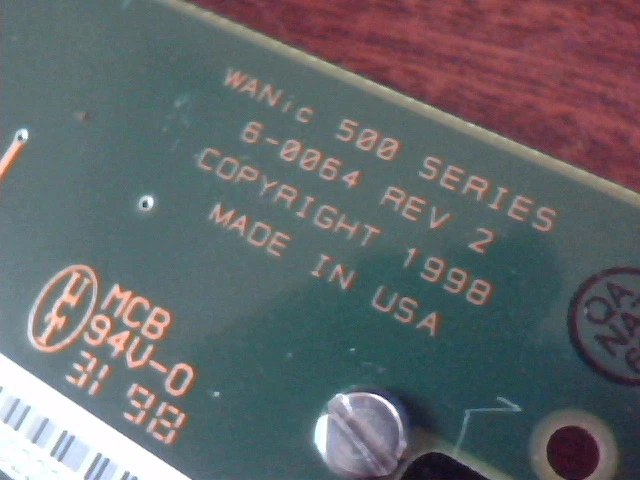 SDL WANic-500 PCI Card 6-0064 with RS-422 6-0072 Rev2 - image 6