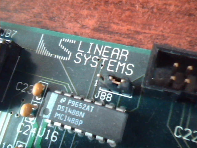Linear Systems MP-V35 LS7603 Rev2 ISA RS-232 Card 8530 — image 2