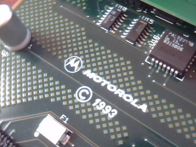 MOTOROLA 01-W3885B SERIES 900 CPU I/O MODEM VME card - image 2