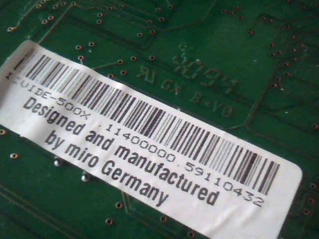 MIRO VIDEO DC1 LAHVIDC1-ISA-1 Composite Video Card - image 5
