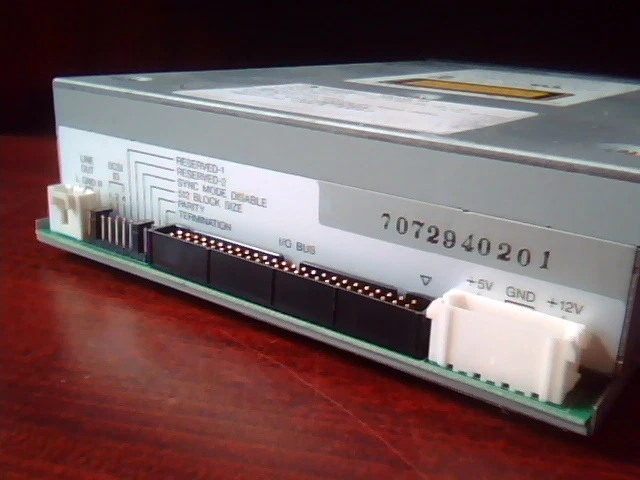 CDROM Drive SCSI Nakamichi MJ-5.16 CD 50-pin with tray 5 disc changer - image 3