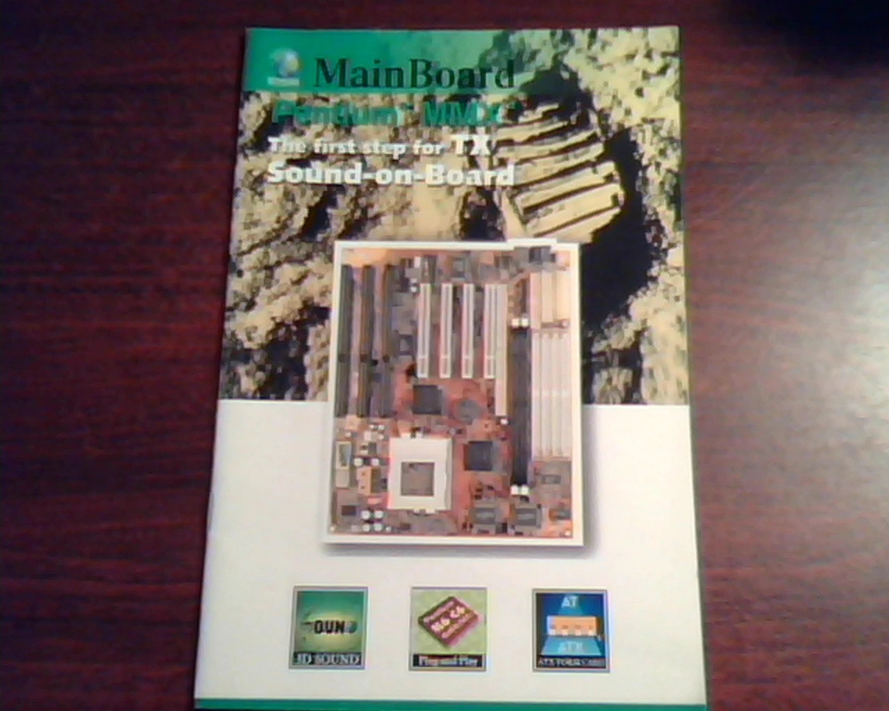 Pentium MMX MainBoard User Manual Guide - TX Sound-on-Board V1.1