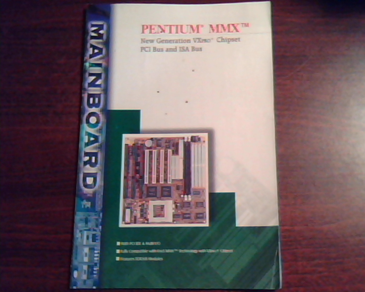 Pentium MMX VXPRO Chipset PCI Bus ISA Bus Guide