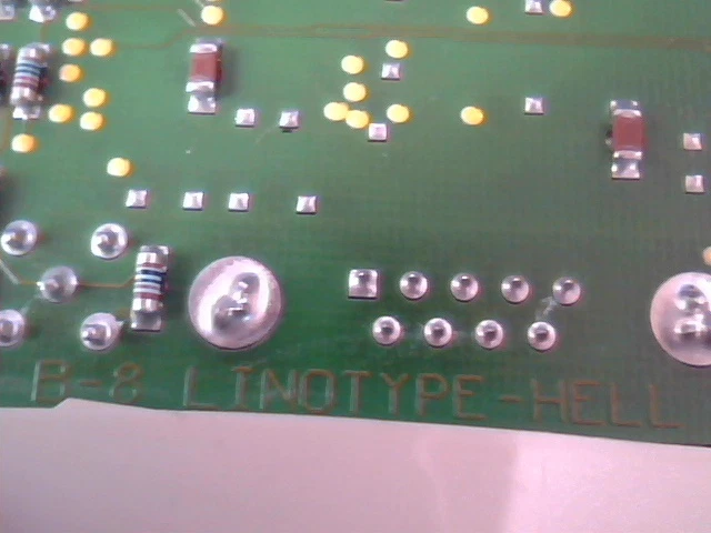 Linotype-Hell DaVinci V1.0 Video Card 0092501.0 B-8 - image 8
