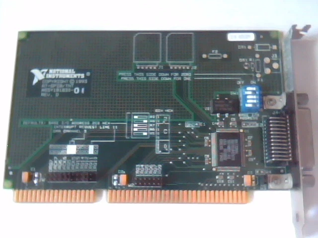 National Instruments AT-GPIB/TNT ISA Interface Card IEEE-488.2 181060-01 Rev D