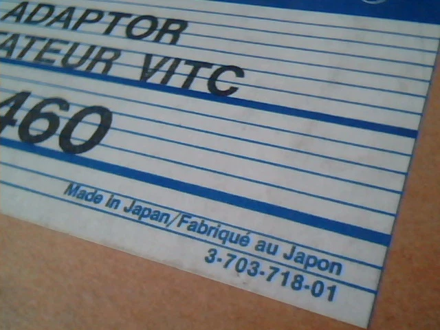 Sony VITC Adaptor BKM-1460 - IN ORIGINAL, SEALED BOX - image 3