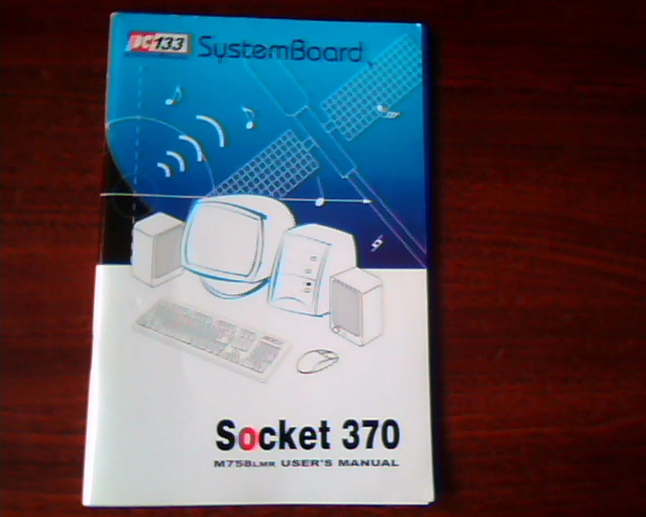 PC133 System Board Socket 370 User's Manual Guide M758LMR
